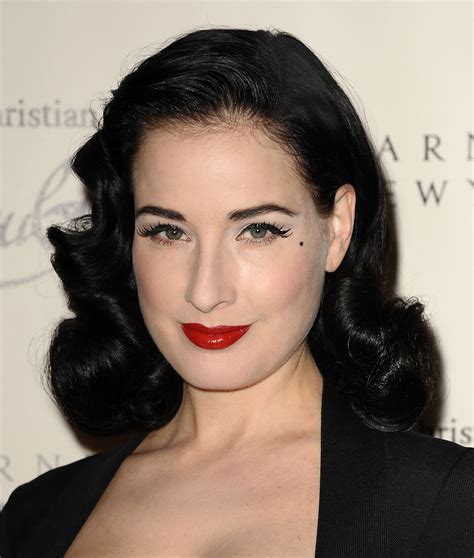 Dita Von Teese.